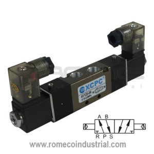 4V120-06 Electrovalvula neumatica 5/2 Puertos 1/8″