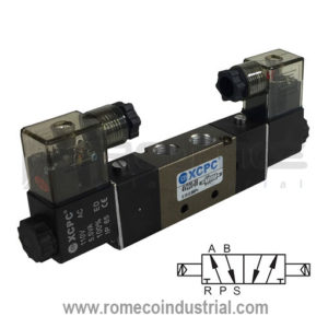 4V220-08 Electrovalvula neumatica 5/2 Puertos 1/4″