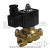 2W VALVULA SOLENOIDE AGUA AIRE ACEITE 1/2 2W BRONCE