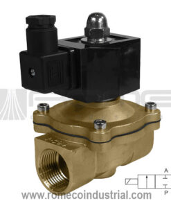 2W250-25 ELECTROVALVULA DE WIT DEWIT AGUA AIRE ACEITE 2 VIAS 2 POSICIONES 1 PULGADA SOLENOID VALVE VALVULA SOLENOIDE PUERTO 1 BRONCE CON BOBINA AIRE, AGUA ACEITE PURGA