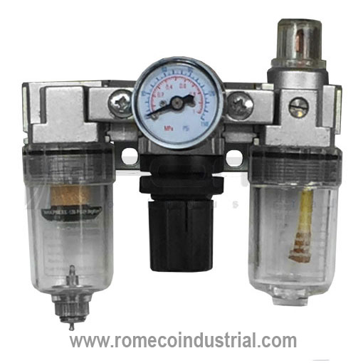 Unidad de mantenimiento FRL Puerto de M5 Manual (filtro regulador lubricador) - Rome Co