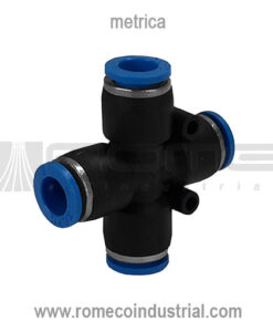 CONECTOR NEUMATICO PARA TUBING VARIAS ENTRADAS Y SALIDAS