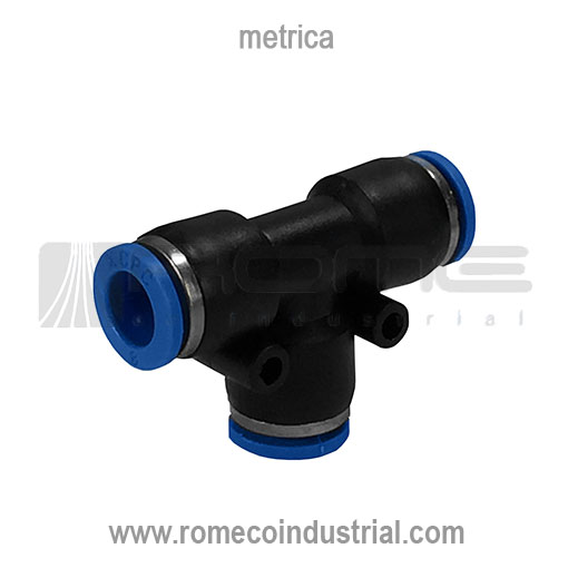 CONECTOR RAPIDO T 8MM PE