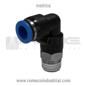 CONECTOR NEUMATICO CODO 90 PL