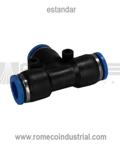 RACOR T ENCHUFE RAPIDO NEUMATICO EN TEE PARA AIRE