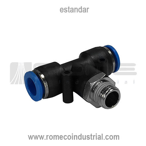 CONECTOR NEUMATICO PARA AIRE CON ROSCA SIMILAR A SMC FESTO