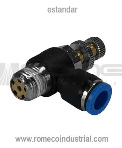 REGULADOR DE CAUDAL CILINDRO NEUMATICO