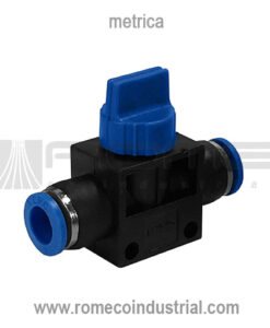 CONECTOR TIPO VALVULA DE CIERRE PARA AIRE MANGUERA