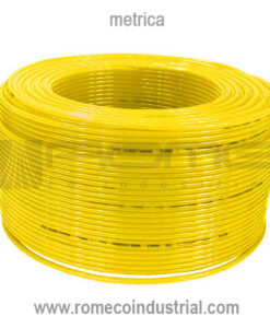 MANGUERA POLIURETANO AMARILLA SOLIDA