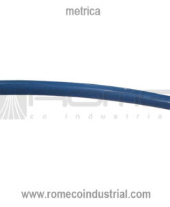 Manguera azul celeste solido neumatica metrica en poliuretano por metro MEXICO