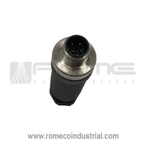 CONECTOR RECTO M12 PIN