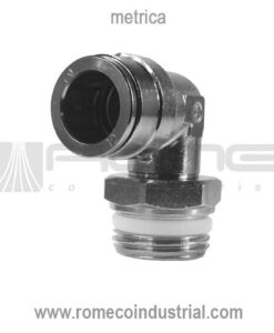 CONEXION METALICA CODO RACOR METALICO CURVO