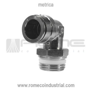 CONEXION METALICA CODO RACOR METALICO CURVO