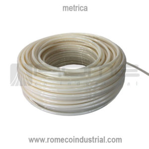 MANGUERA NYLON NEUMATICA NYLON COLOR BLANCO O NATURAL