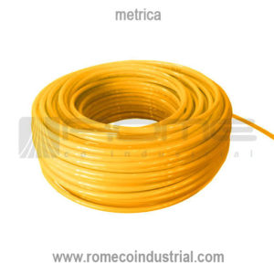 MANGUERA NEUMATICA NYLON O POLIAMIDA AMARILLO