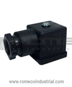 CONECTOR DIN PARA SOLENOIDE DE ELECTROVALVULAS