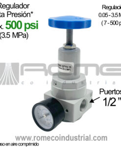 QTYH-15 REGULADOR DE ALTA PRESION PARA AIRE COMPRIMIDO NEUMATICO NEUMATICA EN MONTERREY PUERTOS DE 1/2